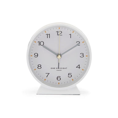 One Six Eight Hayley Alarm Clock with Light - White | Koop.co.nz