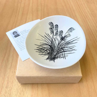 Jo Luping Small Porcelain Toetoe Bowl (10cm) | Koop.co.nz