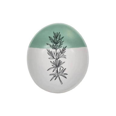 Jo Luping Small Porcelain Rosemary Green Dipped Bowl (10cm) | Koop.co.nz