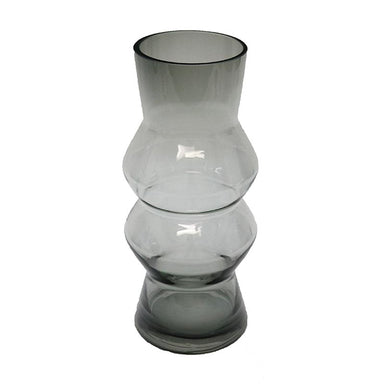 Le Forge Retro Grey Glass Vase (30.5cm) | Koop.co.nz