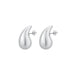 Pamu Roimata Silver Drop Earrings | Koop.co.nz