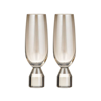Ladelle Ava Champagne Glasses - Champagne (2pc) | Koop.co.nz
