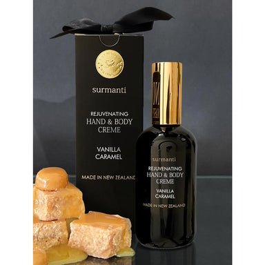 Surmanti Hand & Body Creme - Vanilla Caramel (120ml) | Koop.co.nz