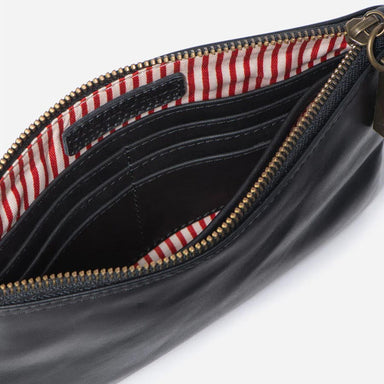 Stitch & Hide Leather Cassie Clutch Classic Collection - Black | Koop.co.nz