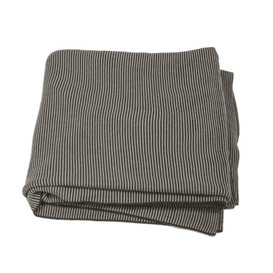 The Good Housewife Chunky Knit Stripe Blanket | Koop.co.nz