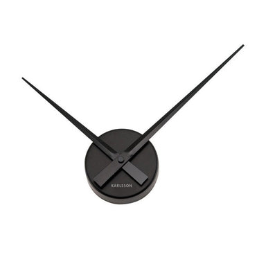 Karlsson Little Big Time Wall Clock - Mini Black (41cm) | Koop.co.nz