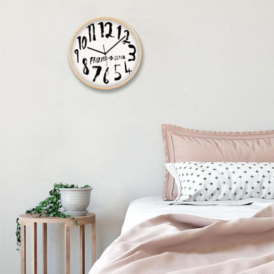 100% New Zealand Dick Frizzell Clock - White (32cm) | Koop.co.nz