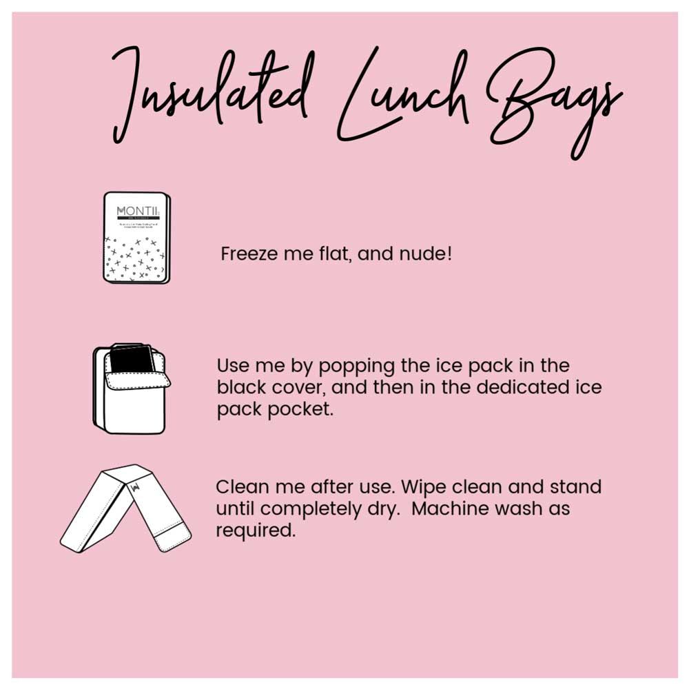 Montii Co Insulated Lunch Bag - Combat | Koop.co.nz