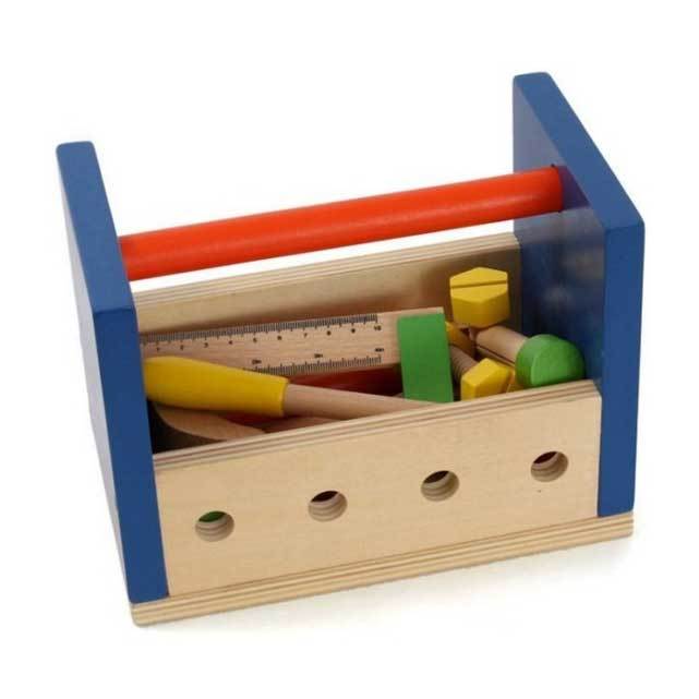 Discoveroo Wooden 2-in-1 Tool Box & Bench | Koop.co.nz