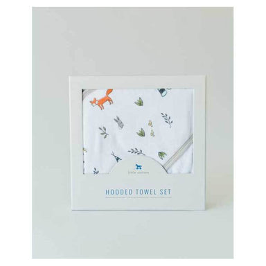 Little Unicorn Hooded Towel & Wash Cloth Set – Forest Friends | Koop.co.nz