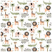 Di Lusso Living Jungle Safari Baby Blanket | Koop.co.nz