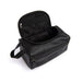 Stitch & Hide Unisex Leather Jett Toilet Bag - Black | Koop.co.nz
