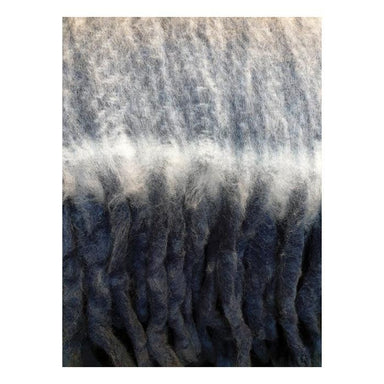 Le Forge Wool Blend Throw – Dark Blue | Koop.co.nz