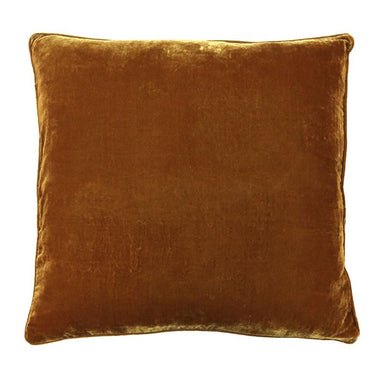 Le Forge Crushed Velvet Cushion - Gold (50cm) | Koop.co.nz