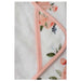 Little Unicorn Hooded Towel & Wash Cloth Set – Watercolour Roses | Koop.co.nz