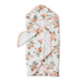 Little Unicorn Hooded Towel & Wash Cloth Set – Watercolour Roses | Koop.co.nz