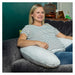 Purflo Breathe Pregnancy Pillow – Minimal Grey | Koop.co.nz