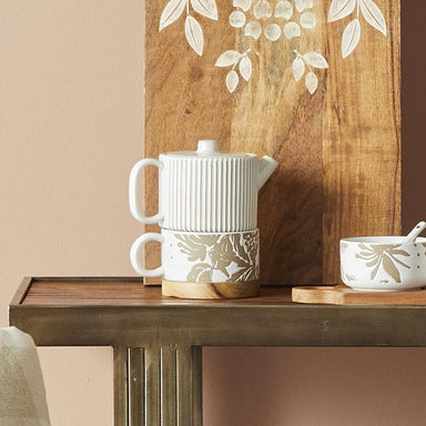 Amalfi Mylora Teapot For One with Infuser (400ml) | Koop.co.nz