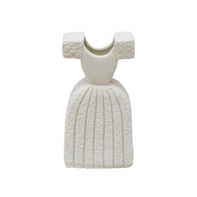 Le Forge Ceramic Dress Vase - White (24.5cm) | Koop.co.nz