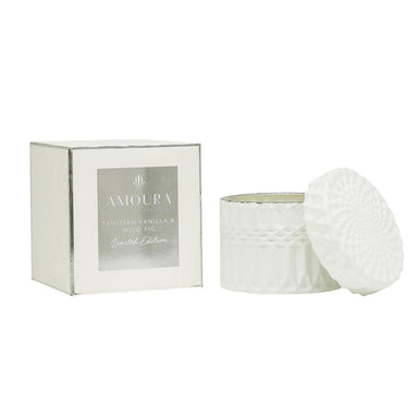 Amoura Cut Glass Luxury Candle - Tahitian Vanilla & Wild Fig | Koop.co.nz