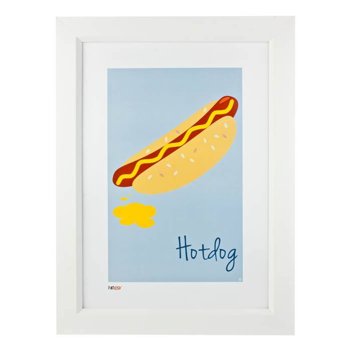 Pint Size Hotdog Print (A3) | Koop.co.nz