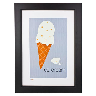 Pint Size Ice Cream Print (A3) | Koop.co.nz