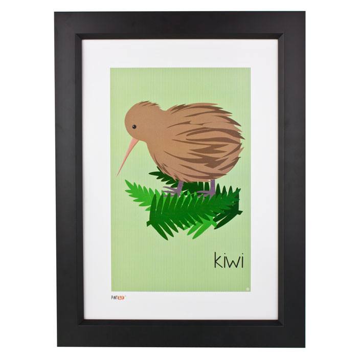 Pint Size Kiwi Print (A3) | Koop.co.nz