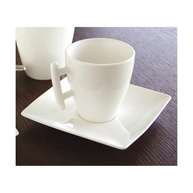 S&P Whyte Cup & Saucer Set (4pc) | Koop.co.nz