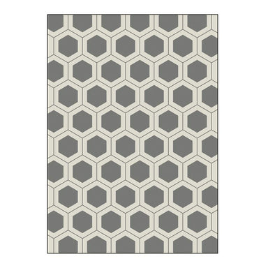 Jason Grey Solid Hexagon Tea Towel | Koop.co.nz