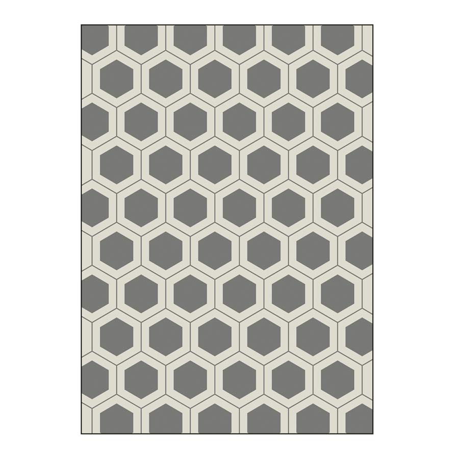 Jason Grey Solid Hexagon Tea Towel | Koop.co.nz