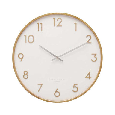 One Six Eight Scarlett White Wall Clock (35cm) | Koop.co.nz