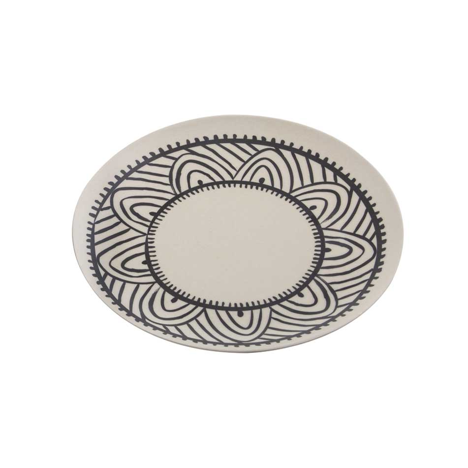 Amalfi Marula Bamboo Fibre Plate | Koop.co.nz