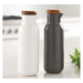 Ladelle Essentials Oil & Vinegar Set - White/Charcoal | Koop.co.nz