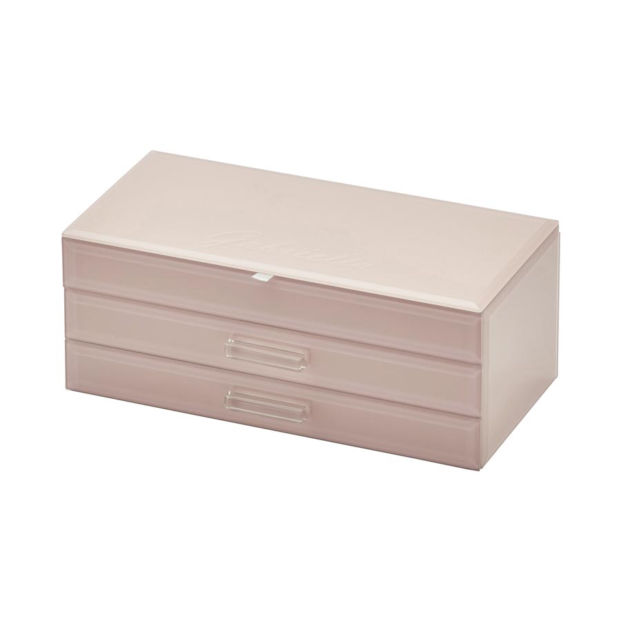 One Six Eight Gabriella Large Jewellery Box - Blush | Koop.co.nz