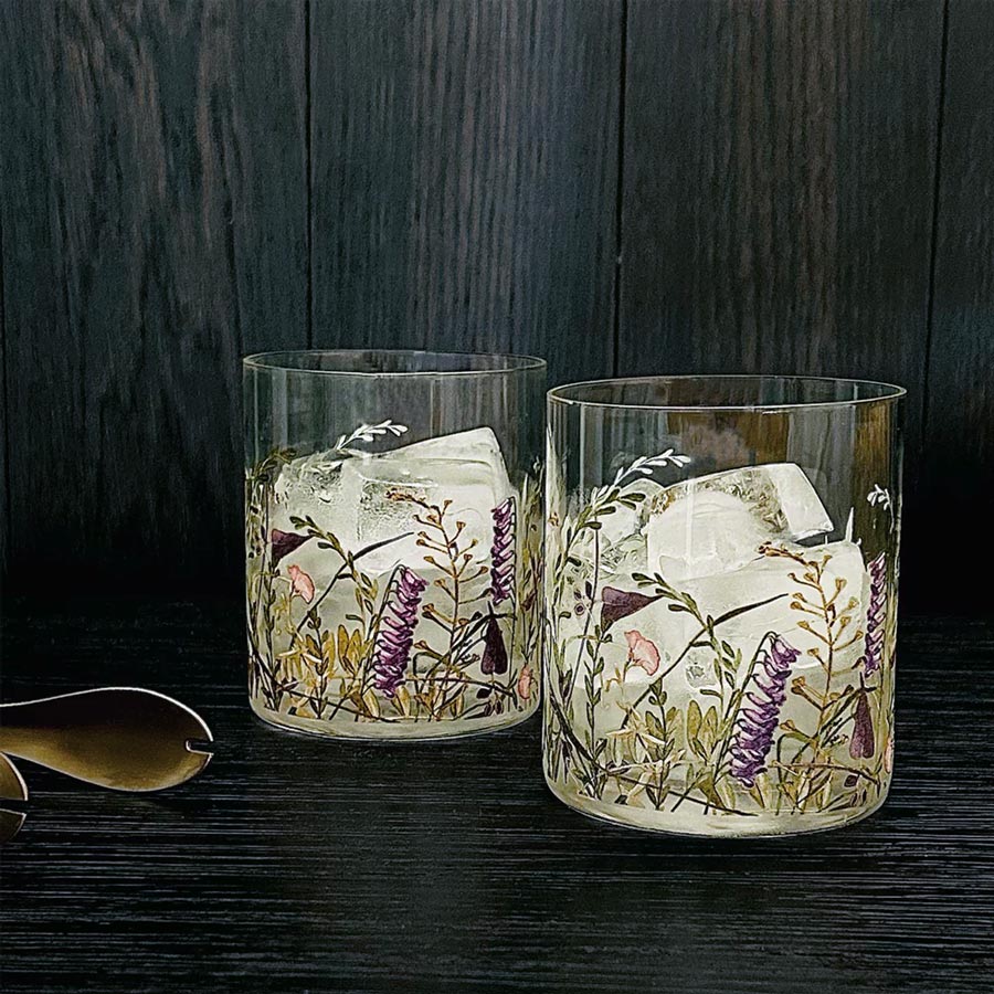 Nel Lusso Wildflower Glass (Single) | Koop.co.nz