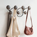 Umbra Dotsy Wall Hook - Black & Walnut | Koop.co.nz