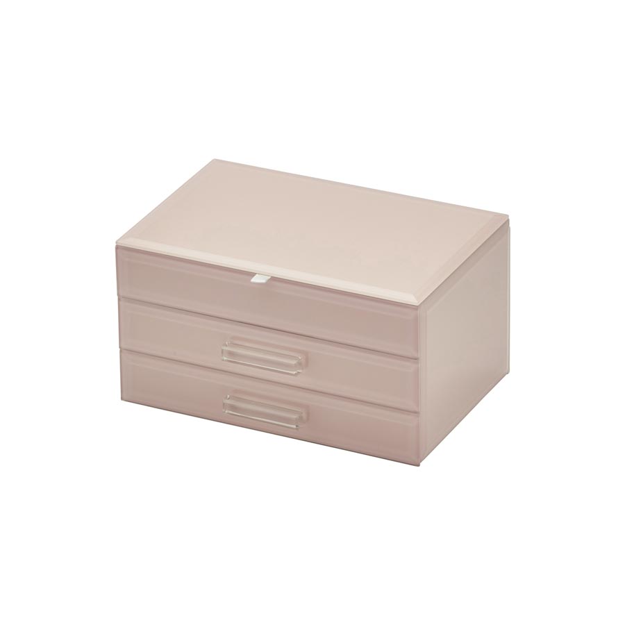 One Six Eight Gabriella Medium Jewellery Box - Blush | Koop.co.nz