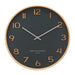 One Six Eight Wallace Petrol Blue Wall Clock (41cm) | Koop.co.nz