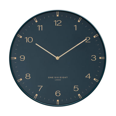 One Six Eight Sienna Clock - Ocean Blue (40cm) | Koop.co.nz
