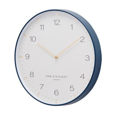 One Six Eight Sienna Clock - White (40cm) | Koop.co.nz