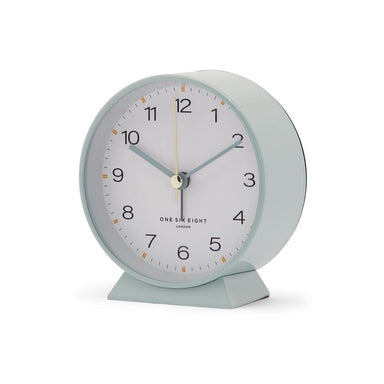 One Six Eight Hayley Alarm Clock with Light - Sage Green | Koop.co.nz