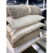 Weave Luca Stripe Linen Cushion - Clay (50cm) | Koop.co.nz