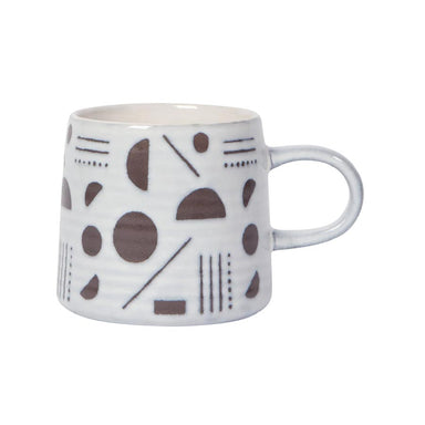 Danica Studio Domino Ceramic Imprint Mug | Koop.co.nz