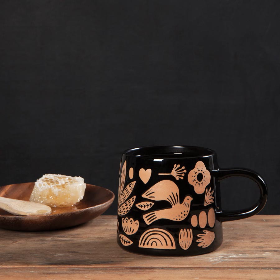 Danica Studio Myth Ceramic Imprint Mug | Koop.co.nz