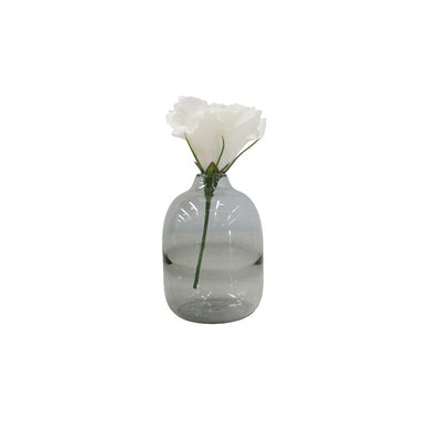 Le Forge Sienna Small Bud Vase - Clear Smoke (10cm) | Koop.co.nz