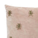 Le Forge Embroidered Bee Blush Velvet Cushion (45cm) | Koop.co.nz