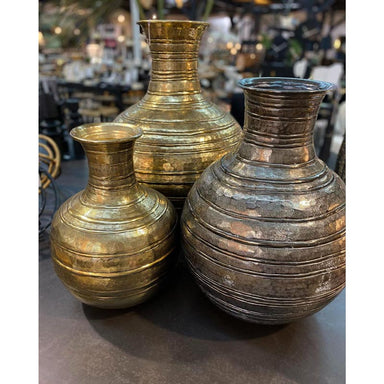 Le Forge Pot Belly Vase - Smoke Black | Koop.co.nz