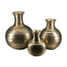 Le Forge Pot Belly Vase - Antique Gold | Koop.co.nz