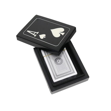 Le Forge Single Resin Playing Card Box - Ace Black | Koop.co.nz