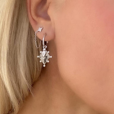 Lindi Kingi Goddess Silver Earrings | Koop.co.nz